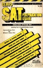 scholastic aptitude test and  preparation guide 10   1982  PDF电子版封面    jerry bobrow ph.d 