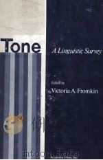 Tone   1978  PDF电子版封面    Victoria A.Fromkin 