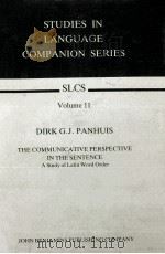 The Communicative Perspective in the Sentence（1982 PDF版）