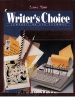 Writer's Choice:Composition And Grammar 9 lesson Plans   1993  PDF电子版封面    Lesson Plans 
