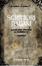 SCRITTORI ITALIANI（1959 PDF版）