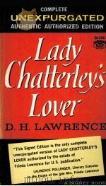 LADY CHATTERLEY'S LOVER   1959  PDF电子版封面     