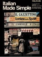 ITALIAN MADE SIMPLE   1960  PDF电子版封面  0385007361   
