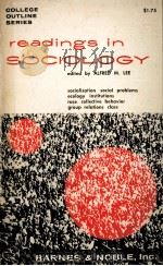 READINGS IN SOCIOLOGY（1951 PDF版）