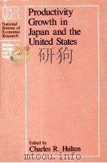 PRODUCTIVITY GROWTH IN JAPAN AND THE UNITED STATES（1990 PDF版）