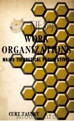 WORK ORGANIZATIONS MAJOR THEORETICAL PERSPECTIVES   1970  PDF电子版封面     