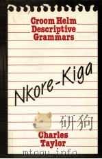 NKORE-KIGA   1985  PDF电子版封面    CHARLES TAYLOR 