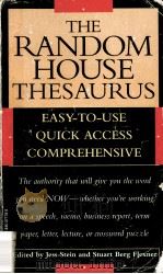 THE RANDOM HOUSE THESAURUS（1984 PDF版）