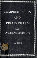 COMPREHENSION AND PRECIS PIECES FOR OVERSEAS STUDENTS（1950 PDF版）