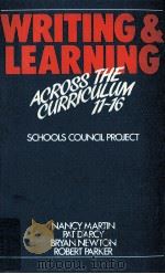 WRITING AND LEARNING ACROSS THE CURRICULUM 11-16（1976 PDF版）