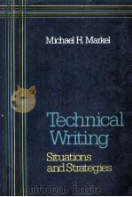 TECHNICAL WRITING SITUATIONS AND STRATEGIES（1984 PDF版）