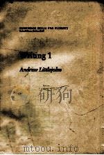 WRITING 1 ANDRES LITTLEJOBN（1991 PDF版）