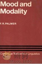 MOOD AND MODALITY（1986 PDF版）