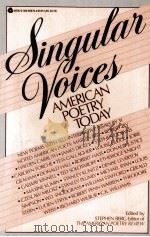 AMERICAN POETRY TODAY（1985 PDF版）