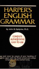 HARRER'S ENGLISH GRAMMAR   1965  PDF电子版封面  0446311847   