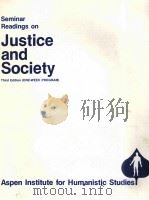 JUSTICE AND SOCIETY（1984 PDF版）