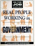 REAL PEOPLE WORKING IN GOVERNMENT   1998  PDF电子版封面  0844247103   