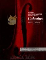 CALCULUS VOLUME Ⅱ   1988  PDF电子版封面  0534066925   