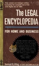 THE LEGAL ENCYCLOPEDIA FOR HOME AND BUSINESS   1965  PDF电子版封面     