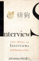 interviews de litterature et d'art   1984  PDF电子版封面    Jules Huret 