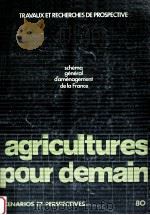 agricultures pour demain:schema general d'amenagement de la France   1980  PDF电子版封面    Travaux 