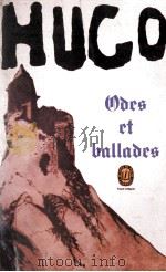 odes et ballades   1964  PDF电子版封面    Victor Hugo 