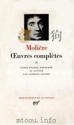 Moliere oeuvres complites 2   1971  PDF电子版封面    Moliere 