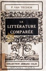 la litterature comparee   1946  PDF电子版封面    Paul Van Tieghem 