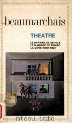 theatre   1965  PDF电子版封面    Beaumarchais 