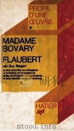 madame bovary flaubert   1971  PDF电子版封面    Guy Riegert 