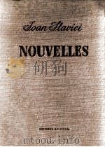 nouvelles   1955  PDF电子版封面    Joan Slavici 