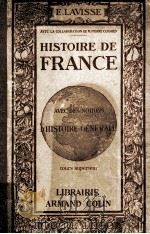histoire de France   1926  PDF电子版封面    Ernest Lavisse 