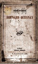 BERNARD QUESNAY（1926 PDF版）