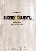 eugenie grandet   1968  PDF电子版封面    H. de Balzac 