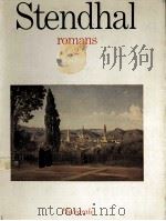 Stendhal romans 2   1969  PDF电子版封面    Stendhal 