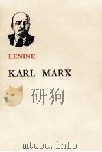 KARL MARX   1966  PDF电子版封面    LENINE 