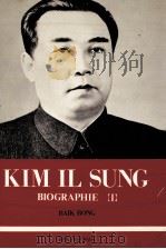 KIM IL SUNG BIOGRAPHIE 1   1973  PDF电子版封面    BAIK BONG 
