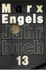 Marx Engels Jahr buch 13   1991  PDF电子版封面     