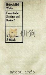 Heinrich Boll Werke Essayistische Schriften und Reden 2 1964-1972（1972 PDF版）