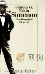 Simenon:Eine Biographie   1989  PDF电子版封面    Stanley G Eskin 