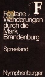 Spreeland   1971  PDF电子版封面    Theodor Fontane 