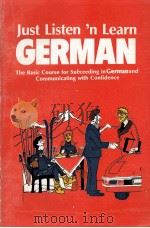 J ust listen'n learn German   1988  PDF电子版封面    Ruth Rach 