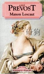 MANON LESCAUT   1995  PDF电子版封面    ABBE PREVOST 