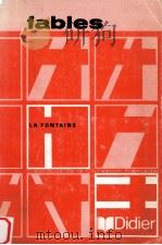 LA FONTAINE FABLES   1964  PDF电子版封面    ROGER GUICHEMERRE 