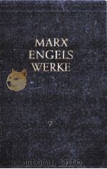 KARL MARX FRIEDRICH ENGELS BAND 7   1973  PDF电子版封面     