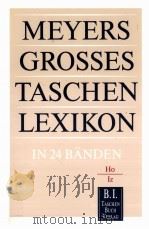 MEYERS GROSSES TASCHEN LEXIKON IN 24 BANDEN BAND 10:HO-IZ（1990 PDF版）
