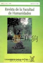 Revista de la facultad de humanidades     PDF电子版封面     