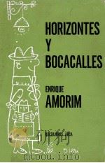 HORIZONTES Y BOCACALLES     PDF电子版封面    ENRIQUE AMORIM 