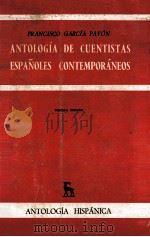 ANTOLOGIA DE CUENTISTAS ESPANOLES CONTEMPORANEOS (1939-1966)（1976 PDF版）