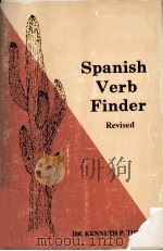 THE SPANISH VERB FINDER   1991  PDF电子版封面    KENNETH P.THEDA 